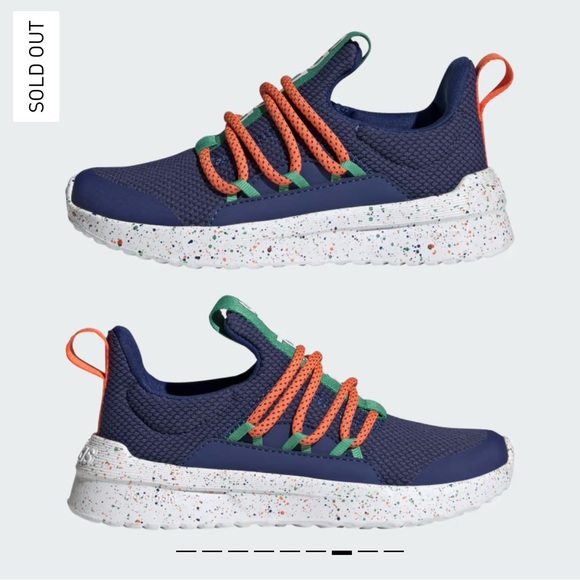 New with tag! Big kids boy Adidas lite racer adapt 5.0 sneaker - Picture 3 of 7